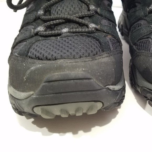 Merrell Men Black Night Moab Hiking Boots 7 - Picture 13 of 16
